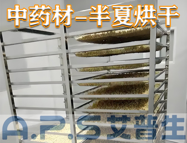中藥材半夏烘干，除了傳統(tǒng)的烘干方法，首選推薦使用艾普生空氣能熱泵烘干機(jī)